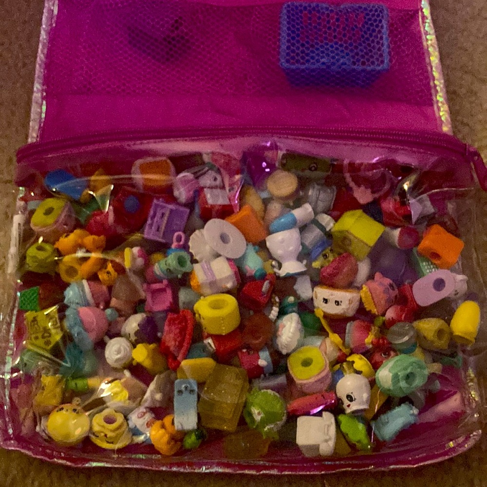 Shopkin bunch and carrying bag